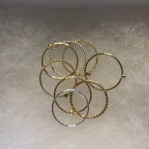 Stackable finger rings